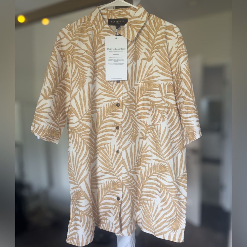 🌺 Men’s Luxury Aloha Shirt – Modern Island Wear 🌺
